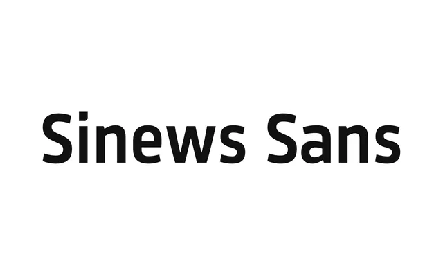 Sinews Sans specimen from TypeMates