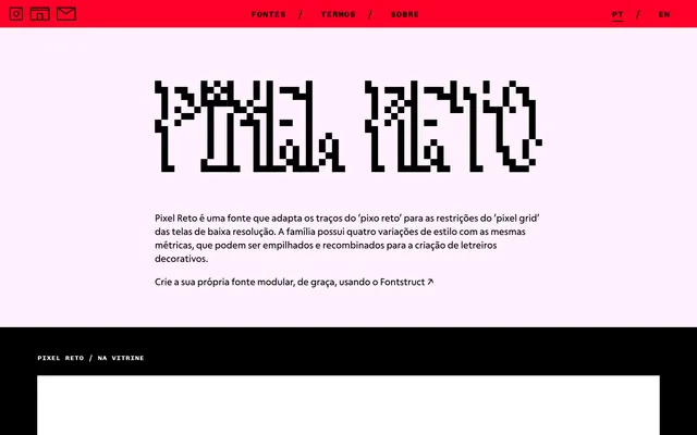 Pixel Reto specimen from Typeóca