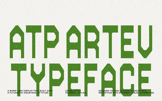 Artev specimen from Typeparties