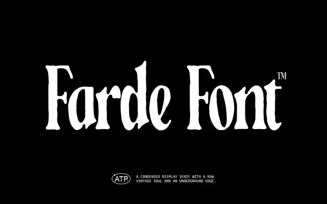 Farde specimen from Typeparties