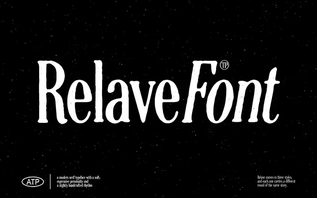 Relave specimen from Typeparties
