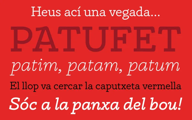 Patufet specimen from Typerepublic