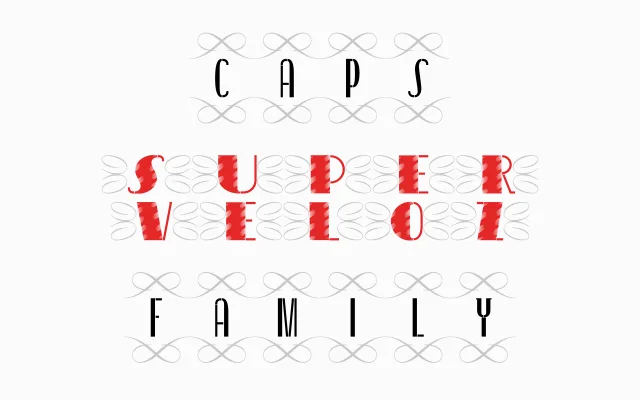 SV Caps specimen from Typerepublic