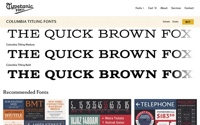 Typetanic