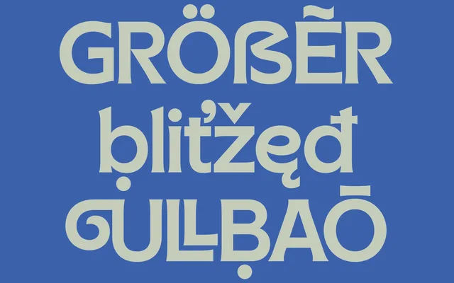 Archie Brackett specimen from Typeverything