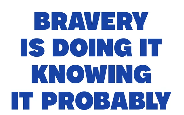 Brave specimen from Typeverything