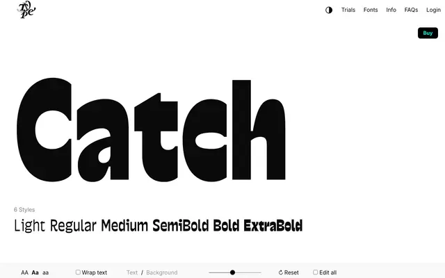 Catch specimen from Typeverything