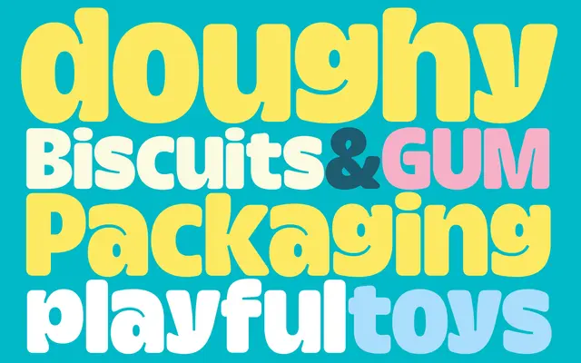 Doughy specimen from Typeverything