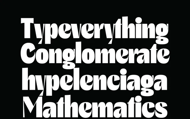 Faroe specimen from Typeverything