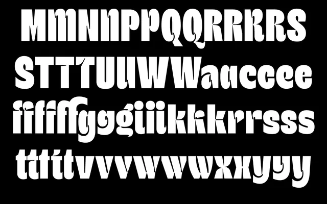 Graf specimen from Typeverything