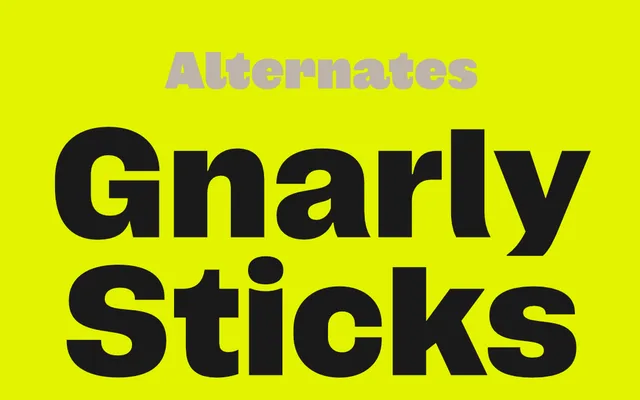Groto specimen from Typeverything