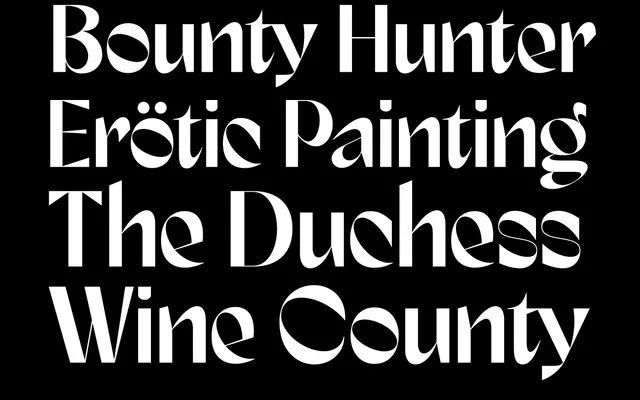Marques specimen from Typeverything