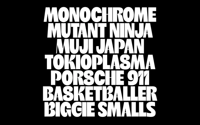 Mochi specimen from Typeverything