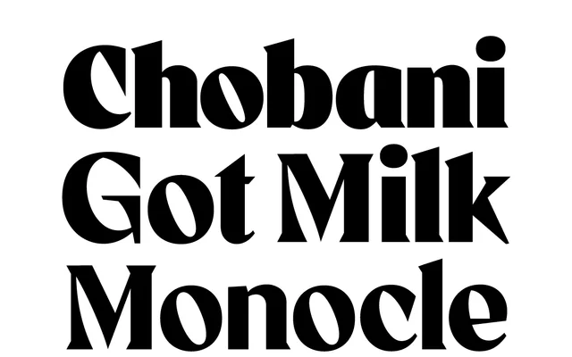 Mr Banks specimen from Typeverything