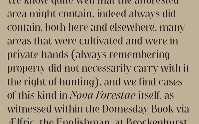New Forest specimen from Typeverything