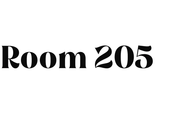 Room 205 specimen from Typeverything