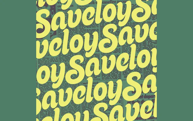 Saveloy specimen from Typeverything