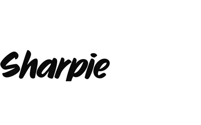 Sharpie specimen from Typeverything