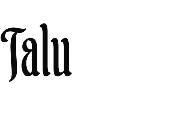 Talu specimen from Typeverything