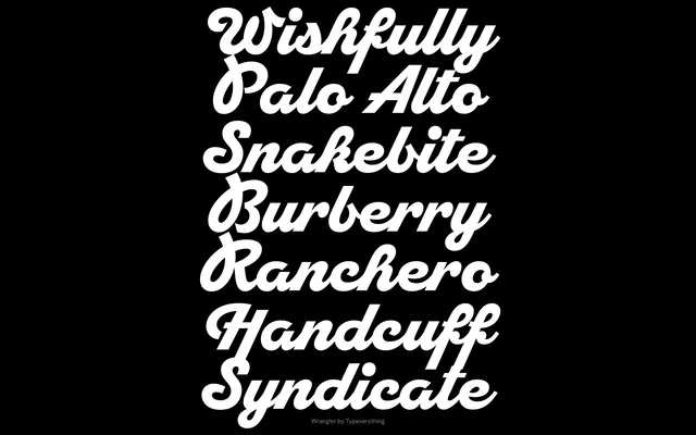 Wrangler specimen from Typeverything