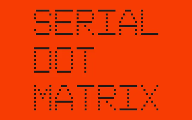 LD_MATRIX specimen from TYPO72TYPO