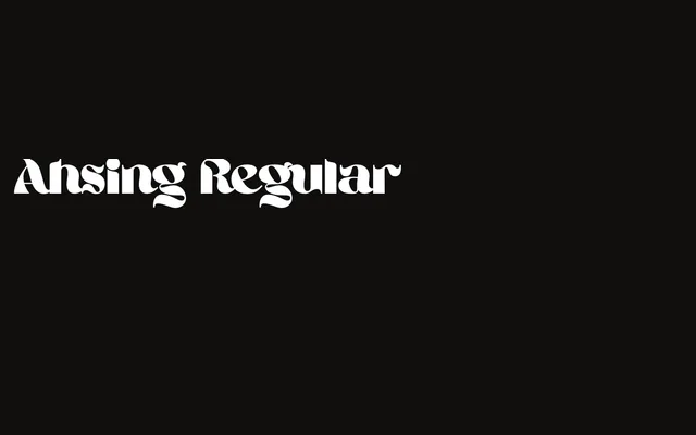 Ahsing specimen from Typogama