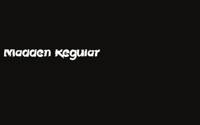 Madden specimen from Typogama