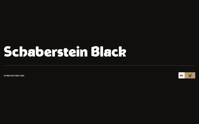 Schaberstein specimen from Typogama