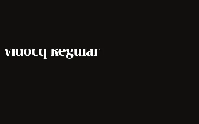 Vidocq specimen from Typogama