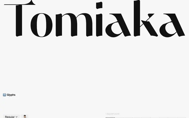 FH Cordelia specimen from Typografische