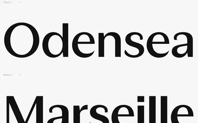 FH Noetica Text specimen from Typografische