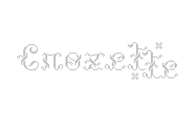 Crozet·te specimen from Typothèque Bye Bye Binary