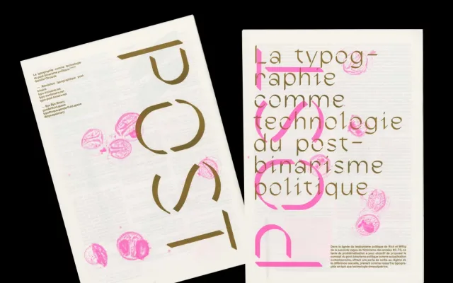 Ductus specimen from Typothèque Bye Bye Binary