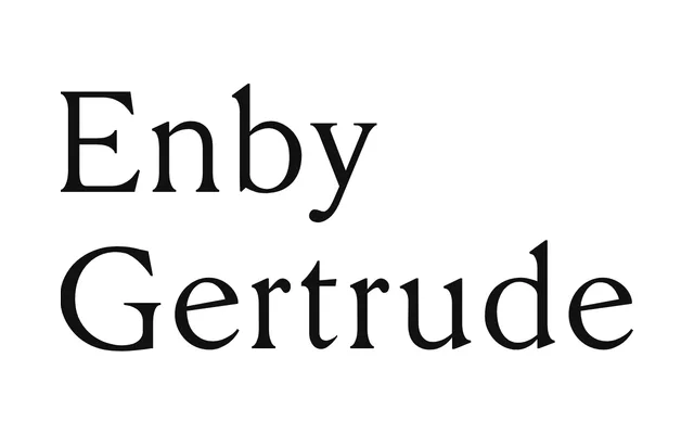 Enby Gertrude specimen from Typothèque Bye Bye Binary