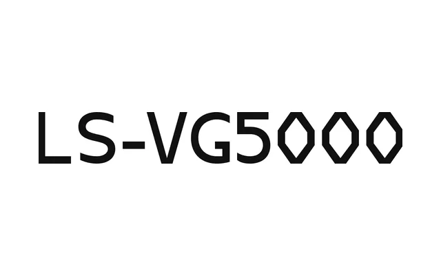 LS-VG5000 specimen from Typothèque Bye Bye Binary