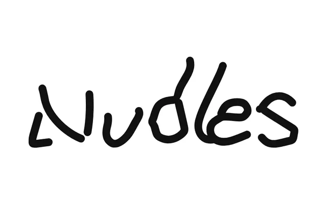 Nudles specimen from Typothèque Bye Bye Binary