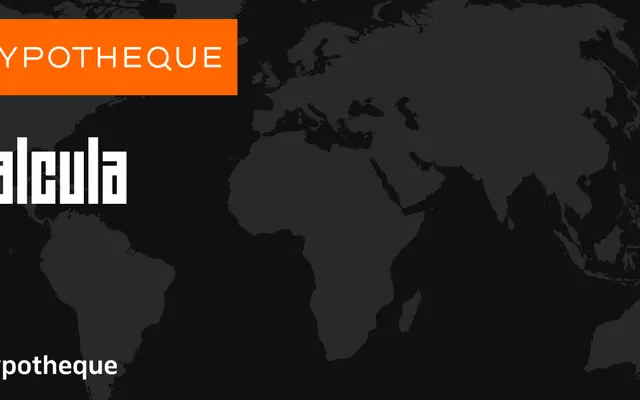 Calcula specimen from Typotheque