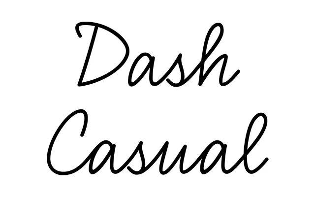 Dash Casual specimen from Typotheque