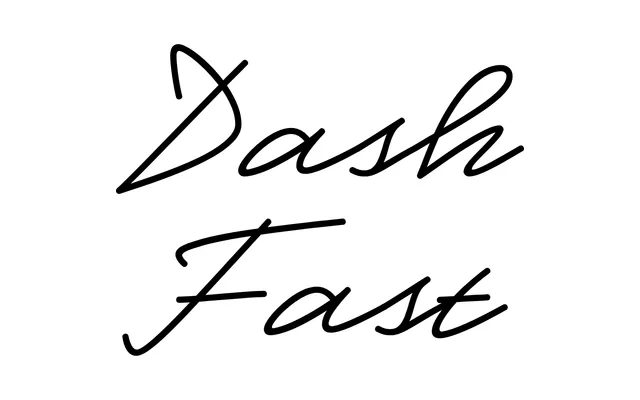 Dash Fast specimen from Typotheque