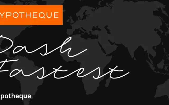 Dash Fastest specimen from Typotheque