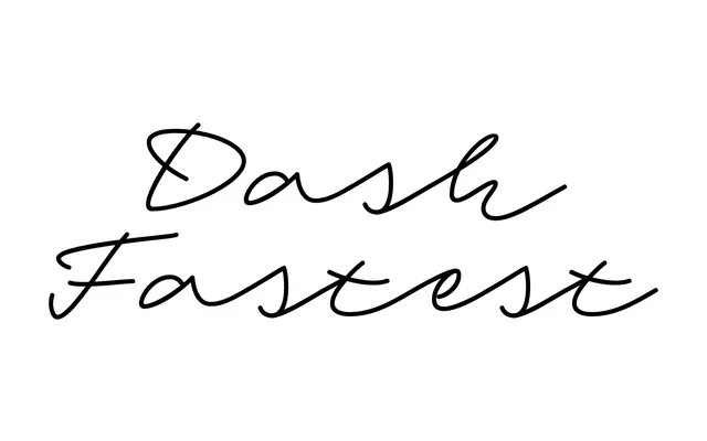 Dash Fastest specimen from Typotheque