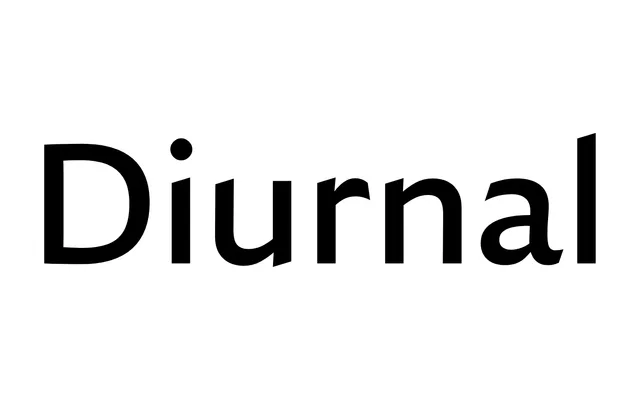 Diurnal specimen from Typotheque