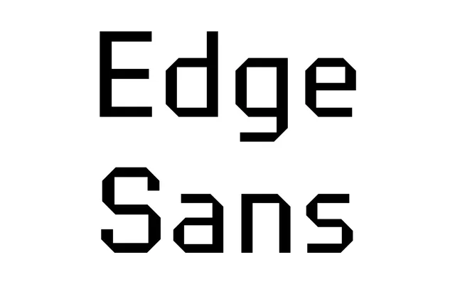 Edge Sans specimen from Typotheque
