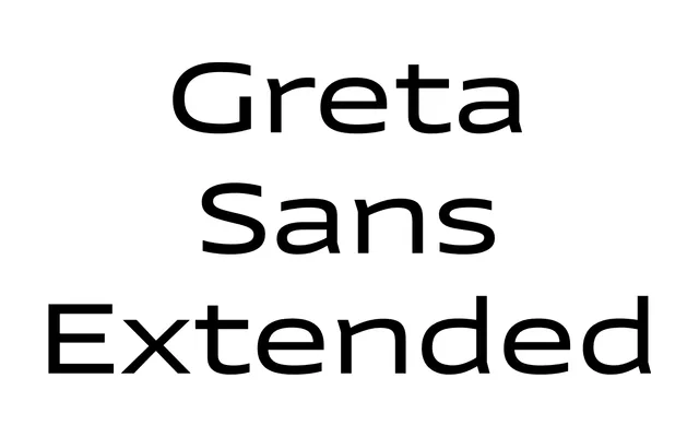 Greta Sans Extended specimen from Typotheque