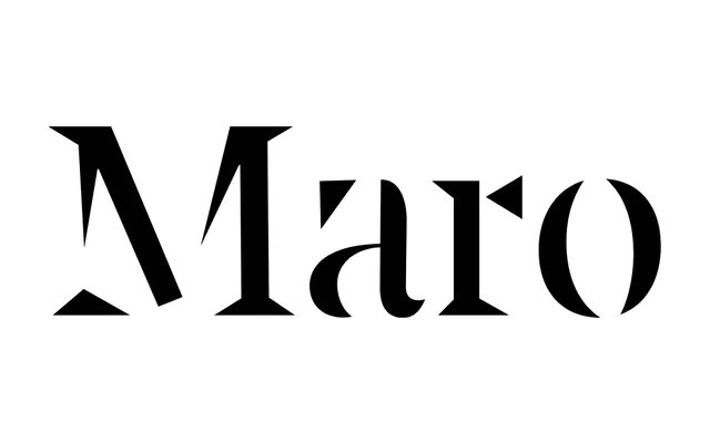 Maro specimen from Typotheque