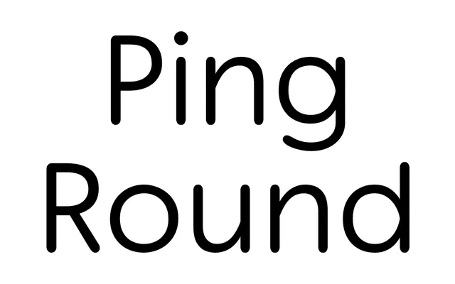 Ping Round specimen from Typotheque