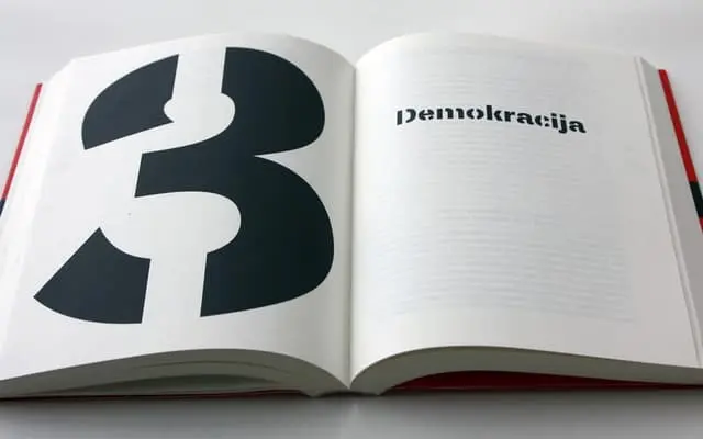 Plan Grotesque Stencil specimen from Typotheque