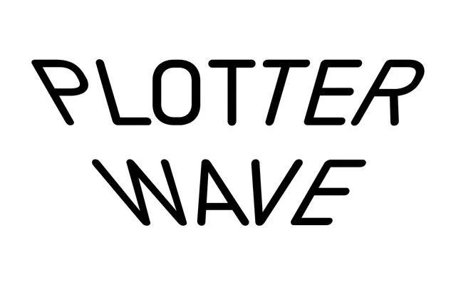 Plotter Wave specimen from Typotheque