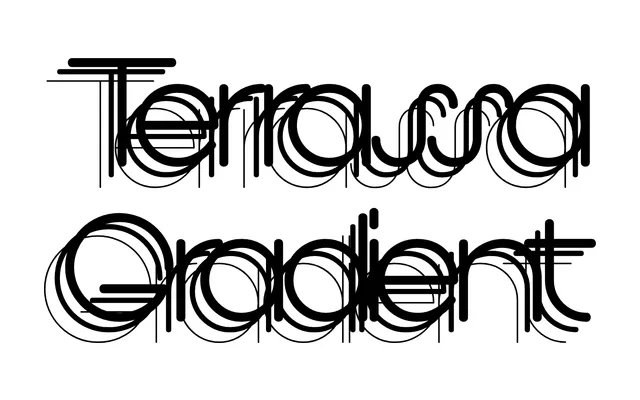 Terrassa Gradient specimen from Typotheque