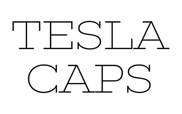 Tesla Caps specimen from Typotheque
